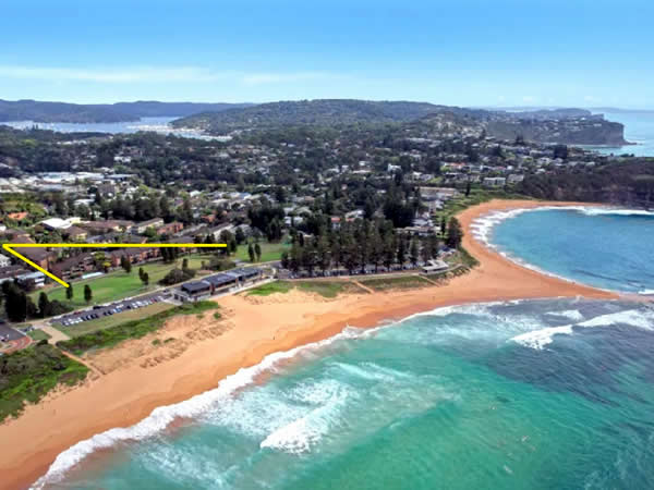 Surf some excellent breaks at Mona Vale Beach in Sydney Australia